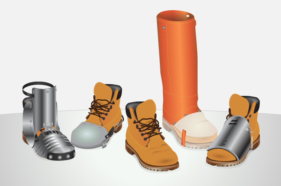 SAF-1007 Personal Protective Equipment Safety - Foot and Leg Protection